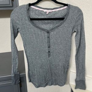 Victoria’s Secret Grey Henley